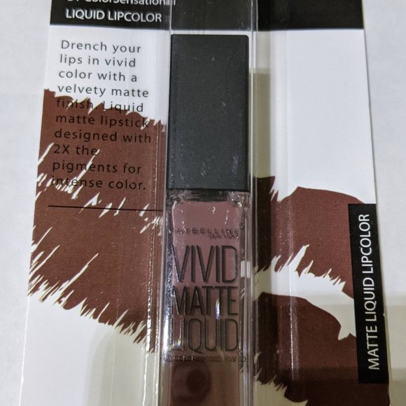 Maybelline Vivid Matte Liquid Lipcolor - Picture 1 of 3